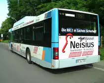 MAN Bus. Die Aufnahme des Foto war am 09.07.2010 in Saarbr�cken auf dem Rodenhof.