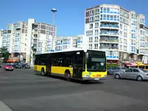 Mercedes-Benz O 530 II (Citaro Facelift) auf der Linie M27 nach S+U Bahnhof Jungfernheide am U-Bahnhof Pankstra�e.