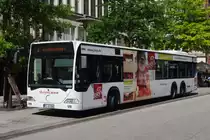 PVG Citaro 3-T�rer mit der Nummer 0229 am 7.Juli 2010 am Rathausmarkt