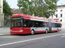 Der Trollino 177 f�hrt ohne seine Stangen.