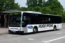 VHH 0809 am 12.Juli 2010 auf der Linie 493 am Glash�tter Markt