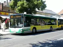 MAN Niederflurbus 3. Generation (Lions City �/T�) auf der Linie 900 nach Zepernick am S-Bahnhof Buch.