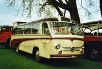 Ballestraz, Gr�ne VS 11'615 Saurer/Saurer (ex Girardet, Yverdon) am 1. Mai 2010 Arbon, Arbon Classics