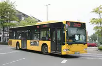 EVAG 3416 (E VG 3416) mit Werbung f�r Lady Gaga.
Essen Borbeck Bahnhof, 1.6.2010