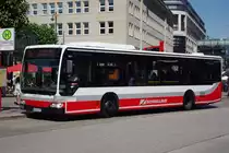 Hochbahn 6911 am 20.Juli 2010 auf der Linie 35 am Rathausmarkt
