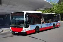 Citaro (Facelift) (Bj.2007) der Hochbahn mit der Nummer 2725 am 21.Juli 2010 am S Bf. Poppenb�ttel
