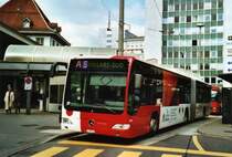 TPF Fribourg Nr. 599/FR 300'420 Mercedes Citaro am 19. Mai 2010 Fribourg, Bahnhof