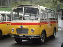 Saurer SV2C-H BE 26105. Aufgenommen am 29.05.2010 anl�sslich des Jubil�ums  80 Jahre Postautolinie Griesalp 
