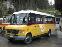 MB Vario 815D BE 90275. Aufgenommen am 29.05.2010 anl�sslich des Jubil�ums  80 Jahre Postautolinie Griesalp 
