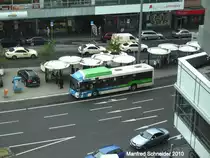 Saarbr�cker Busse. Die Aufnahme des Foto war am 22.07.2010 in Saarbr�cken und zeigt einen MAN-Bus.