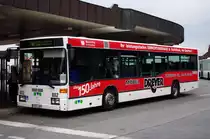 MB O405N� der KVG am 22.Juli 2010 auf der Linie 340 am Bf.Harburg