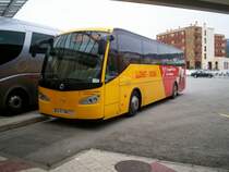 Spanien/Lloret de Mar,05/07,Busbahnhof Lloret,Linienbus Lloret-Tossa.