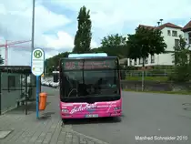 Auf diesem Foto ist ein MAN Lions City zu sehen. Die Aufnahme des Foto war am 24.07.2010 in Saarbr�cken Brebach.