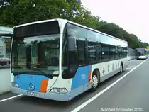 Das Foto wurde in Saarbr�cken gemacht und zeigt einen Citaro Bus der Firma Baron Reisen. Die Aufnahme des Foto war am 24.07.2010.