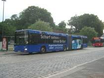 Der Wagen 4526, ein MAN NG313 der BSAG am BF Blumenthal, auf der Linie 74 nach Schwanewede. Aufnahme vom 23.07.2010