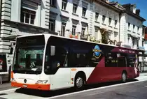 BSU Solothurn Nr. 77/SO 148'777 Mercedes Citaro am 24. Mai 2010 Solothurn, Bahnhof (mit Werbung f�r  Moonliner )