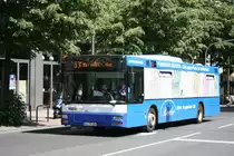 Taeter Aachen (AC TA 154) macht Werbung f�r das Pfandhaus Brocker.
Aachen Theaterplatz, 4.6.2010.