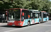 Aseag 151 (AC L 262) macht Werbung f�r Stawag.
Aachen Theaterplatz, 4.6.2010.