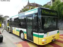 TN Nr. 235 (MAN A23) am 27.7.2010 beim Bahnhof Neuch�tel.
