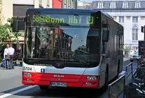 MAN Linie SB 60 der SWB in Bonn - 23.06.2010