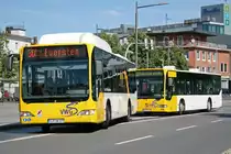 Mercedes-Benz O530 in Erdgas- und Diesel-Version am Lappan