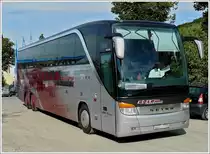 Setra S417 HDH Royal Class aufgenommen im Norden von Luxemburg. Julli 2010