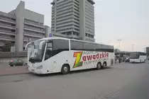 Scania Irizar am ZOB in Hannover, am 26.07.2010.