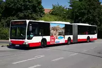 Hochbahn 7815 am 19.Juli 2010 am S Bf.Wilhelmsburg