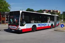 Hochbahn 7507 am 19.Juli 2010 am S Bf.Wilhelmsburg