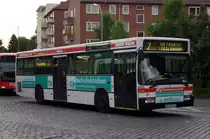 Hochbahn 6519 am 30.Juli 2010 auf der Linie 7 am U/S Bf.Barmbek