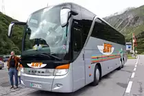 Setra S416 HDH SAT auf dem Arlberg