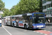 ASEAG 831 (AC L 636) macht Werbung f�r Netaachen.
Aachen Bushof, 4.6.2010.