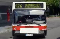 Frontsicht von 1722 am 3.August 2010 am S Bf.Poppenb�ttel