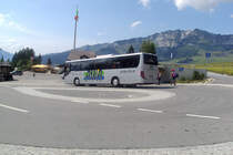 AWA-Setra in Amden,Arvenb�el am 9.8.10