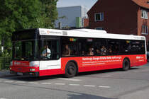 Hochbahn 2430 am 11.August 2010 an der Haltestelle Hogrevestra�e.
