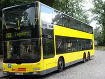 GERMANY > BERLIN > ALT-L�BARS
MAN A 39 (ND 323)
der Berliner Verkehrs-Betriebe BVG 
dort Typ DL 09 (Doppeldeckbus lang Baujahr 2009)
auf der Linie 222 (Tegelort-L�bars)

Aufnahme im August 2009
PLEASE VISIT :http://www.traditionsbus.de