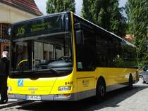 GERMANY > BERLIN > Bahnhof Hermsdorf
Juli 2010
 
MAN LE
Serie  Lion`s - City 

Wagen 8402 
der privaten Fa. HERRMANN (Berlin) 
auf der Linie 326 (Ringlinie Hermsdorf)
PLEASE VISIT :http://www.traditionsbus.de