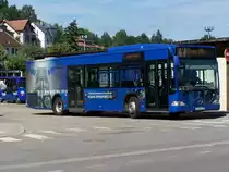 Citaro Nr 00440 mit Werbung am 31/07/10.