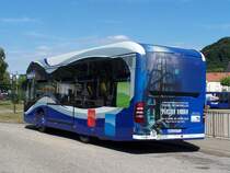 Einer der drei neue Citaro K, Wagen 01040 am 31/07/10.