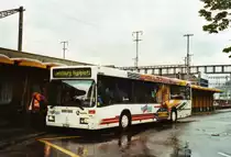 Knecht, Windisch (RBL) Nr. 476/AG 17'056 Mercedes O 405N (ex Nr. 76) am 16. Juni 2010 Lenzburg, Bahnhof
