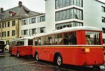 Jubil�um 60 Jahre Trolleybus in Winterthur: AS Engi Nr. 42 Moser Personenanh�nger (ex WV Winterthur Nr. 161) am 19. Juni 2010 Winterthur, Marktplatz (Foto: Lukas Doyon)