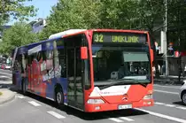 ASEAG 170 (AC L 389) macht Werbung f�rs Blut spenden.
Aachen Bushof, 4.6.2010.