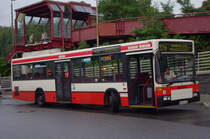 Hochbahn 1722 am 12.August 2010 auf der Busanlage Poppenb�ttel