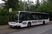 VHH 0607 am 12.August 2010 an der Endhaltestelle der 168
S Wellingsb�ttel.