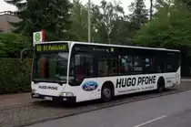 VHH 0607 am 12.August 2010 an der Endhaltestelle der 168
S Wellingsb�ttel.