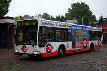 VHH 0505 am 12.August 2010 an der Endhaltestelle der 168 
S Wellingsb�ttel.
