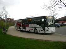 GS-RB 532 (Regionalbus Braunschweig GmbH) mit Werbung f�r feet Computer im April 2010 am ZOB in Goslar.