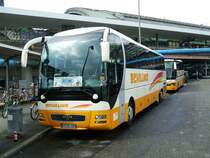 MAN Lio`n Star von Schilling mit den Cheerleadern des 1.FC K�ln e.V. unterwegs.Abgestellt im K�lner Bbf.(01.09.2007) 