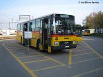 Normalerweise fhrt auf der Linie 190 ein neuer Volvo 8700LE. Am 10.11.06 durfte aber wieder einmal der NAW/Hess hinaus.