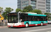DSV 705 (DU DV 7705) macht Werbung f�r FOM.
Duisburg HBF, 5.6.2010.